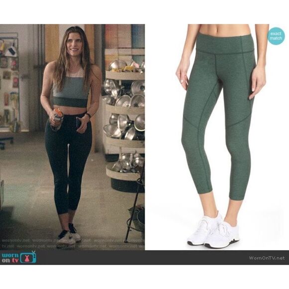 NWOT Outdoor Voices Warm-Up Legging Hunter - Picture 3 of 7